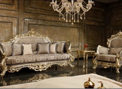 Sofagarnitur 3+1 Sitzer + Couchtisch Sofagarnitur 3tlg Set Möbel Neu